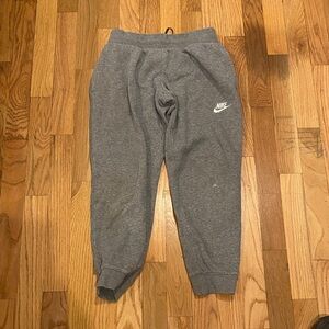Nike Kids Charcoal Gray Sweatpants
